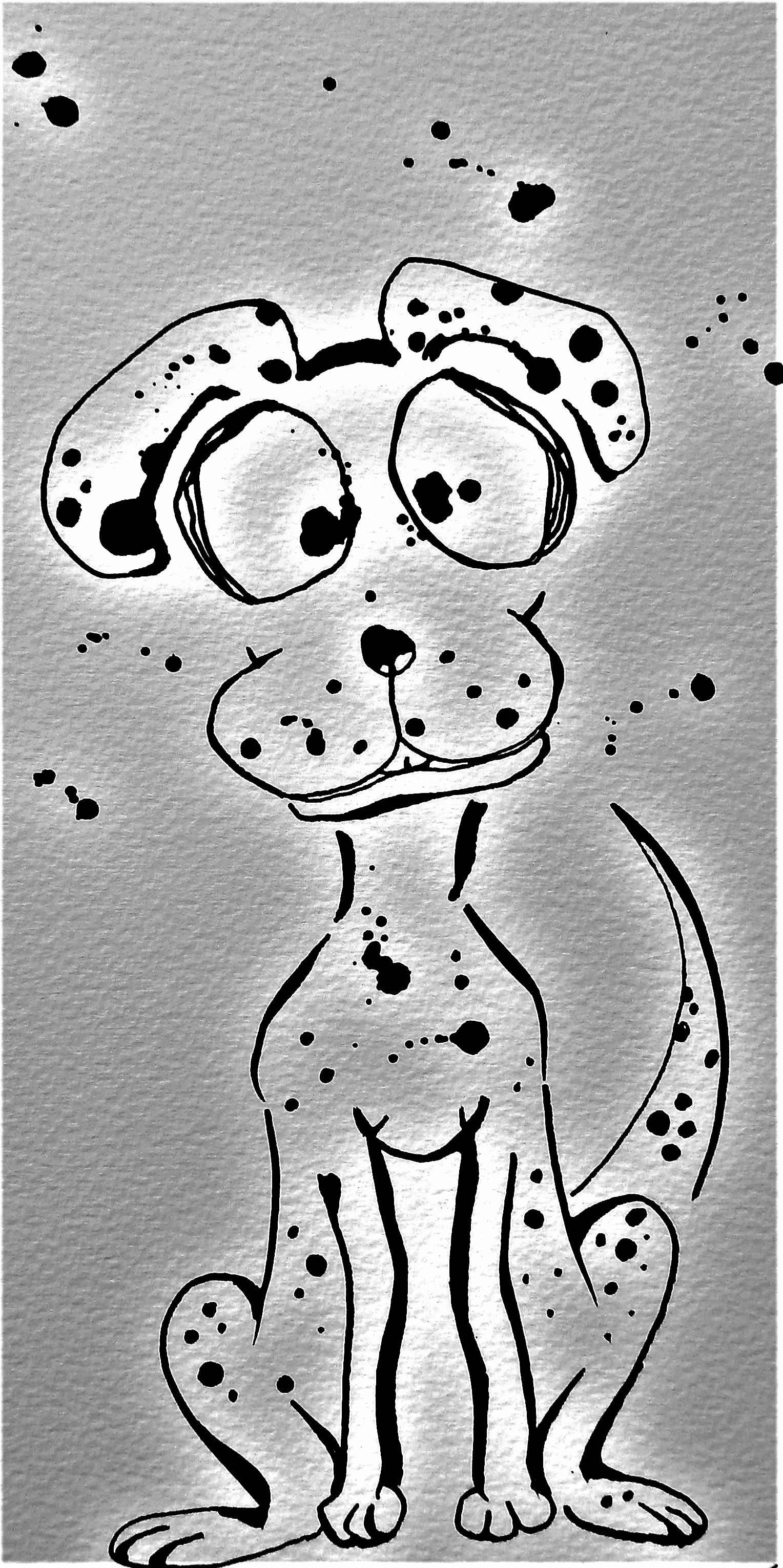 'Dotty The Dalmatian' by Kitty Pigfish (aka LK 'Merlynda' Robinson)